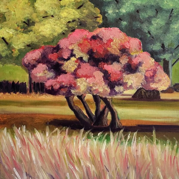 Portrait de jardin 11 20x30cm été 2025